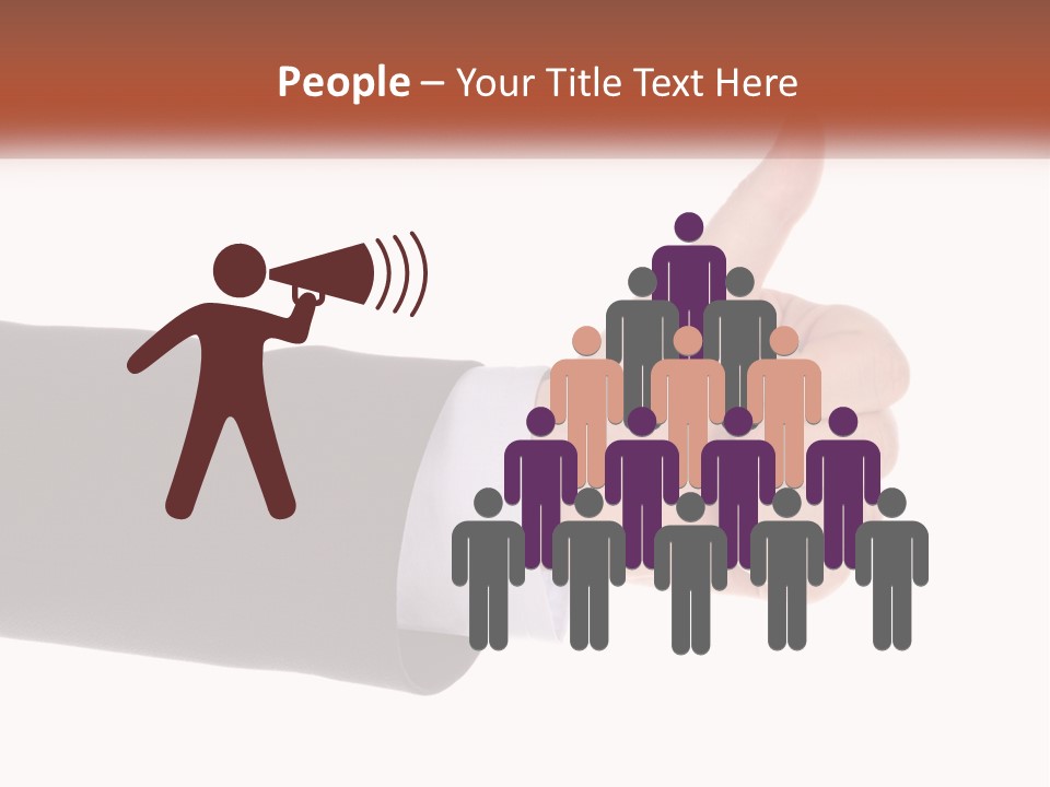 A Person Giving A Thumbs Up Sign PowerPoint Template