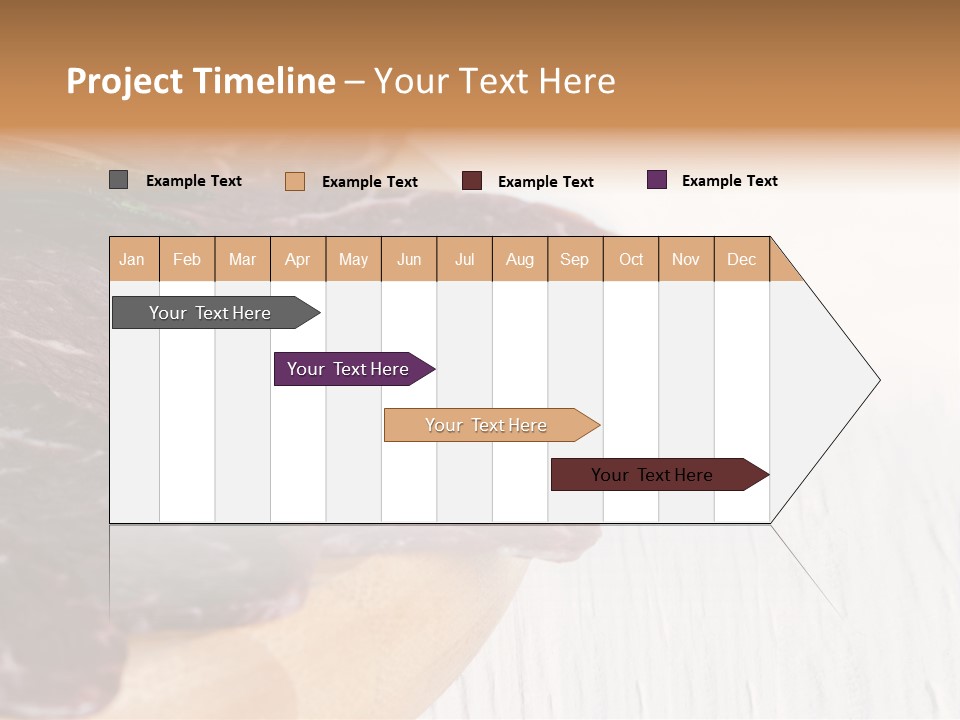Raw Meat On A Cutting Board With Rosemary On Top PowerPoint Template