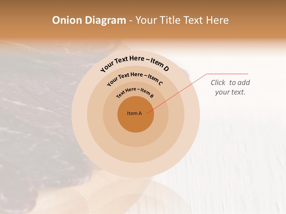 Raw Meat On A Cutting Board With Rosemary On Top PowerPoint Template