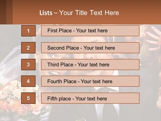 A Group Of People Posing For A Picture PowerPoint Template
