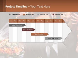 A Group Of People Posing For A Picture PowerPoint Template