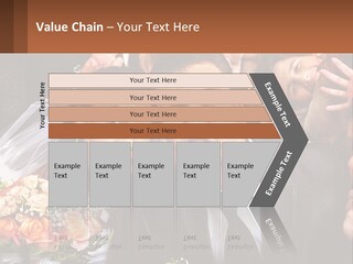 A Group Of People Posing For A Picture PowerPoint Template