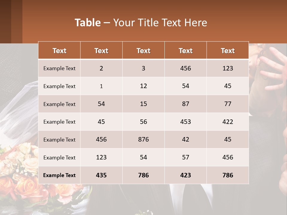 A Group Of People Posing For A Picture PowerPoint Template