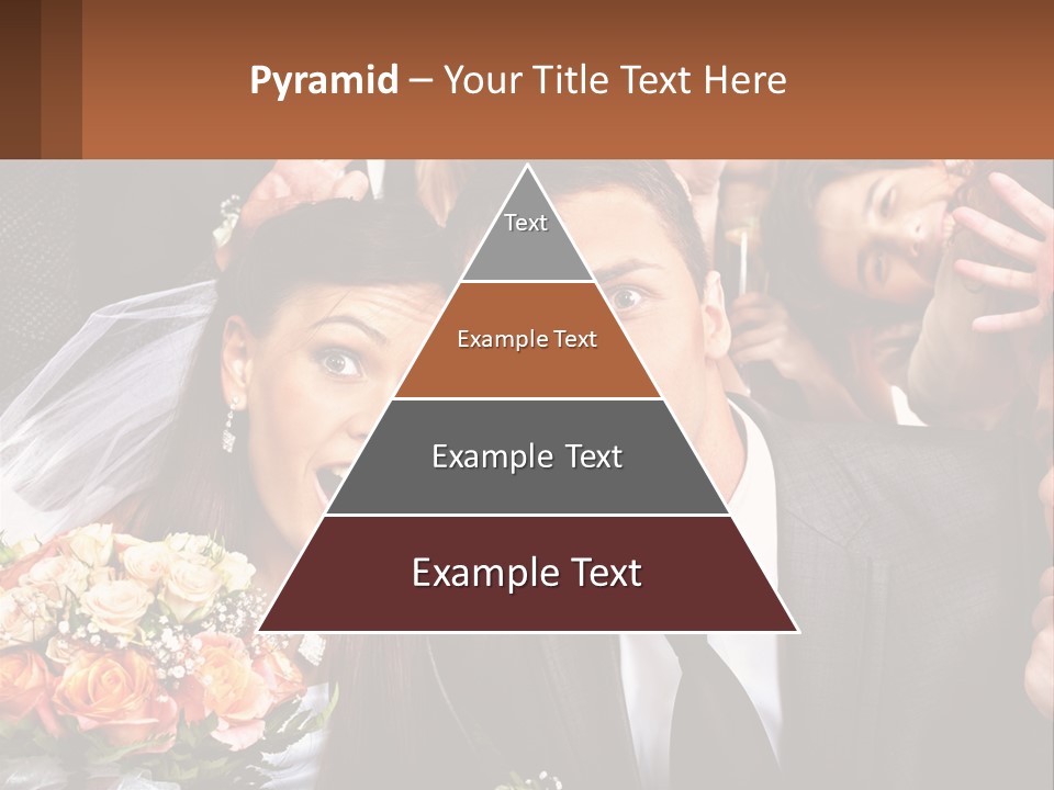 A Group Of People Posing For A Picture PowerPoint Template