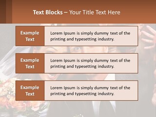 A Group Of People Posing For A Picture PowerPoint Template