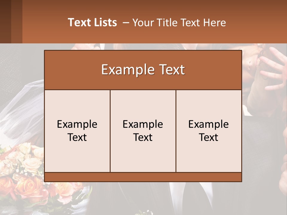 A Group Of People Posing For A Picture PowerPoint Template