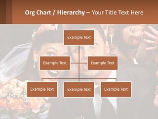 A Group Of People Posing For A Picture PowerPoint Template