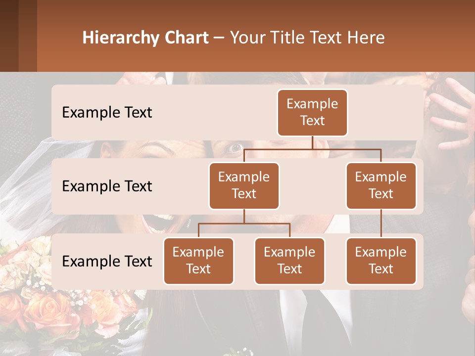 A Group Of People Posing For A Picture PowerPoint Template