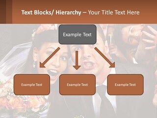 A Group Of People Posing For A Picture PowerPoint Template