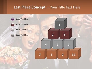 A Group Of People Posing For A Picture PowerPoint Template