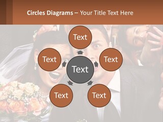 A Group Of People Posing For A Picture PowerPoint Template