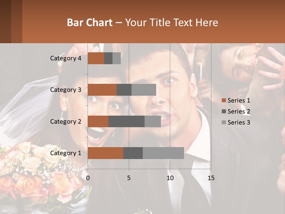 A Group Of People Posing For A Picture PowerPoint Template
