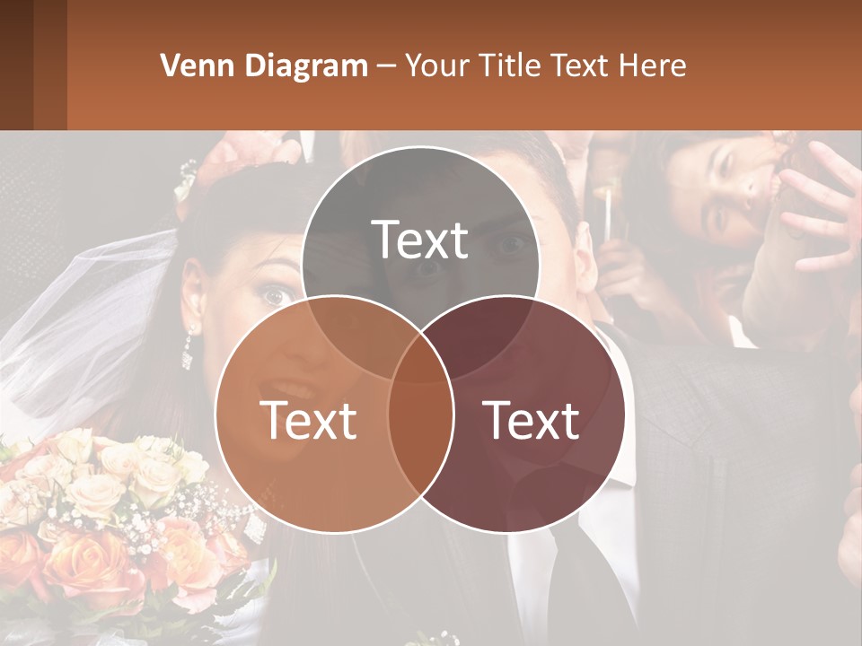 A Group Of People Posing For A Picture PowerPoint Template