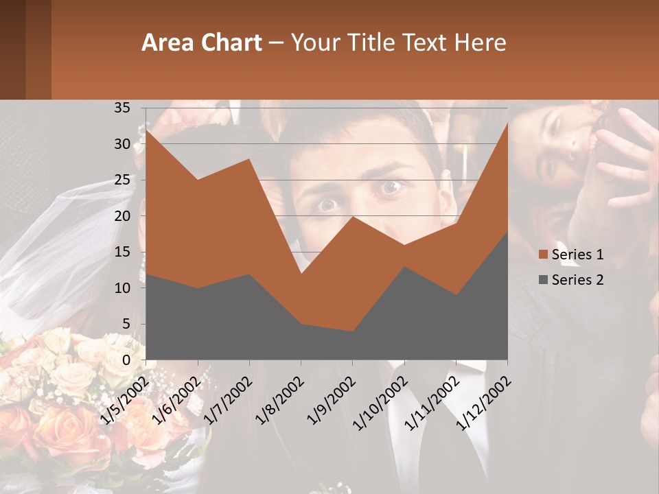 A Group Of People Posing For A Picture PowerPoint Template