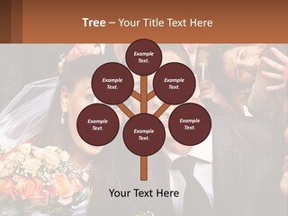 A Group Of People Posing For A Picture PowerPoint Template