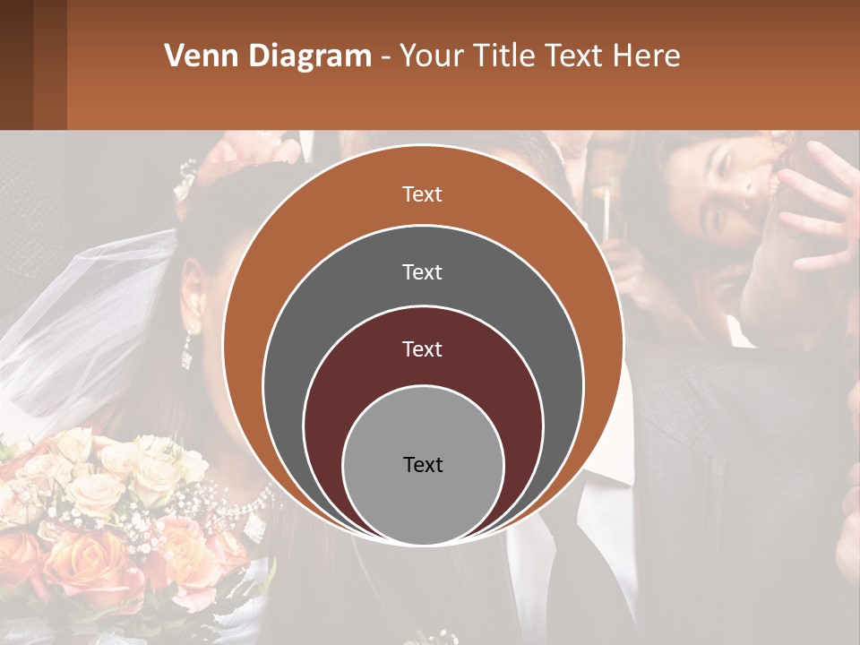 A Group Of People Posing For A Picture PowerPoint Template