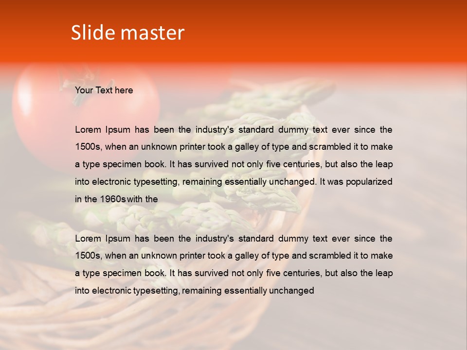 A Basket Filled With Vegetables On Top Of A Wooden Table PowerPoint Template