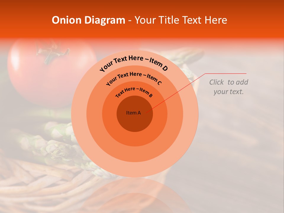 A Basket Filled With Vegetables On Top Of A Wooden Table PowerPoint Template