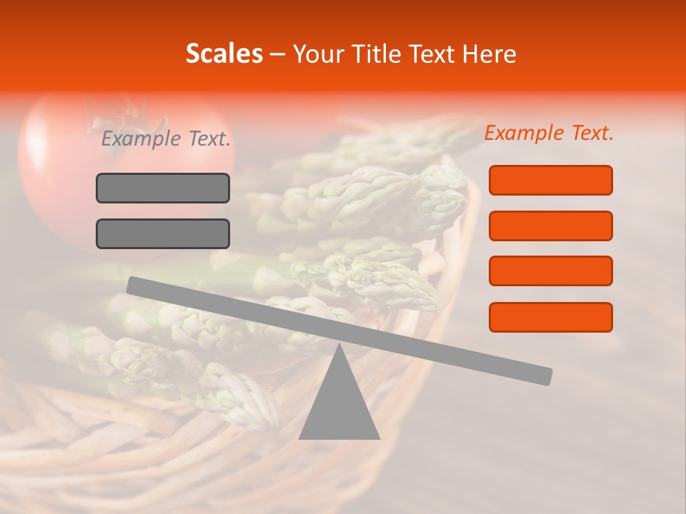 A Basket Filled With Vegetables On Top Of A Wooden Table PowerPoint Template