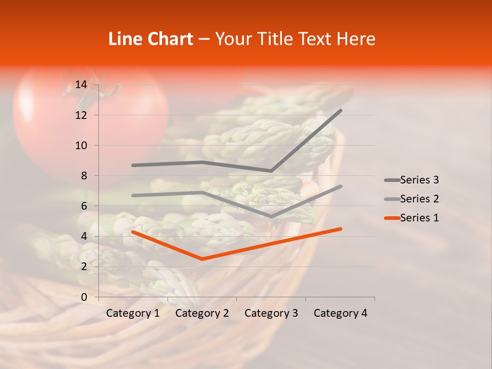 A Basket Filled With Vegetables On Top Of A Wooden Table PowerPoint Template