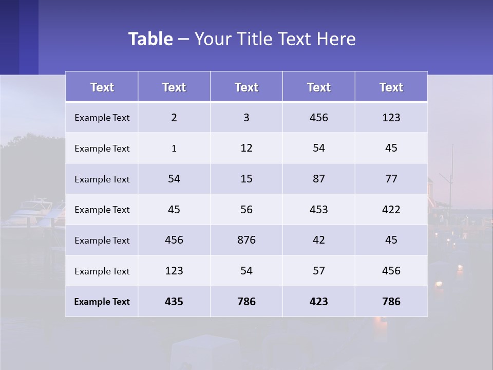 A Red And White Light House Sitting On Top Of A Body Of Water PowerPoint Template