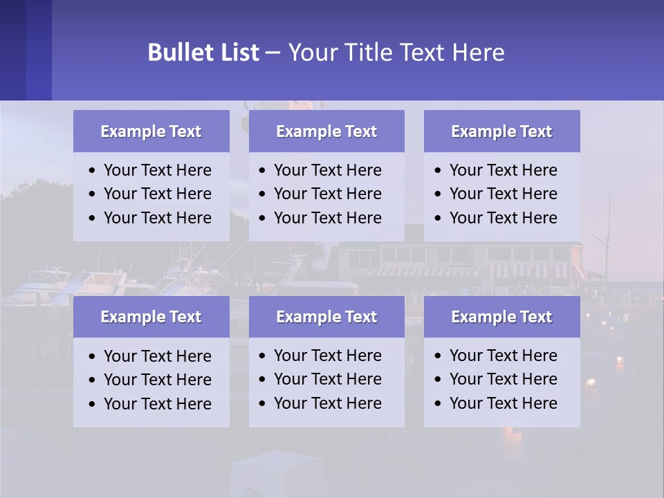 A Red And White Light House Sitting On Top Of A Body Of Water PowerPoint Template