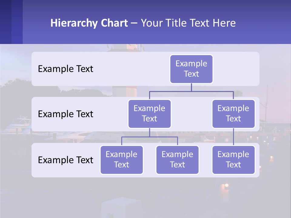 A Red And White Light House Sitting On Top Of A Body Of Water PowerPoint Template