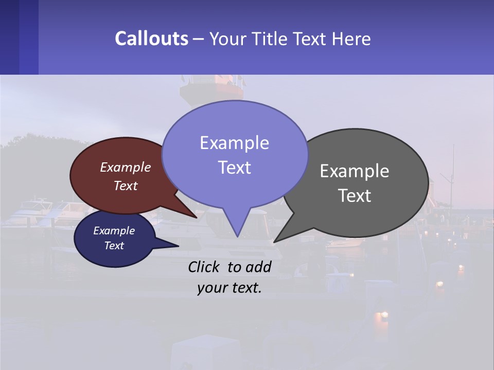 A Red And White Light House Sitting On Top Of A Body Of Water PowerPoint Template