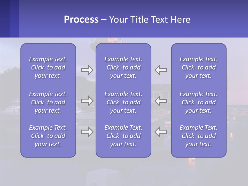 A Red And White Light House Sitting On Top Of A Body Of Water PowerPoint Template