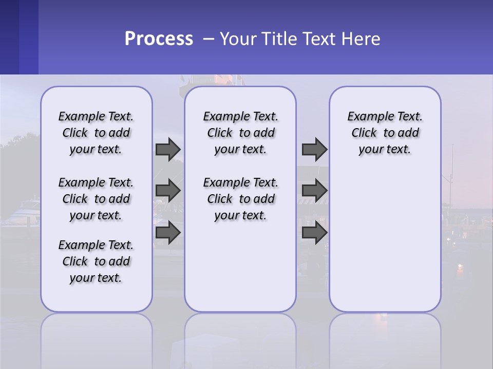 A Red And White Light House Sitting On Top Of A Body Of Water PowerPoint Template