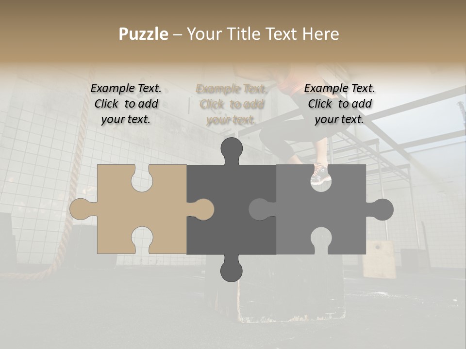 A Woman Performing A Trick On A Skateboard PowerPoint Template