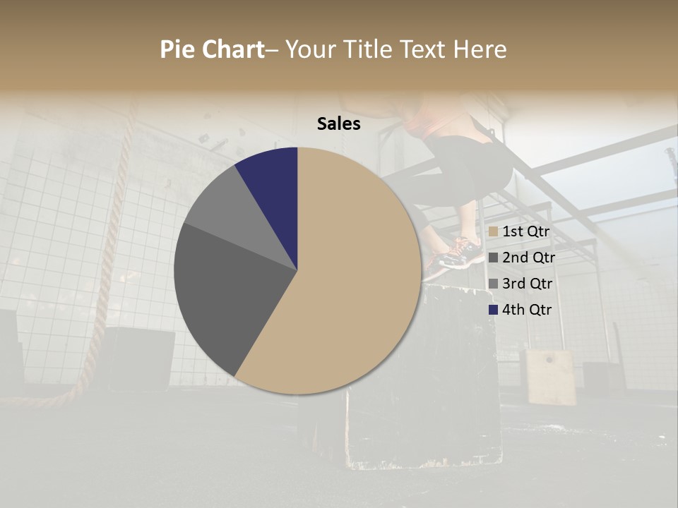 A Woman Performing A Trick On A Skateboard PowerPoint Template
