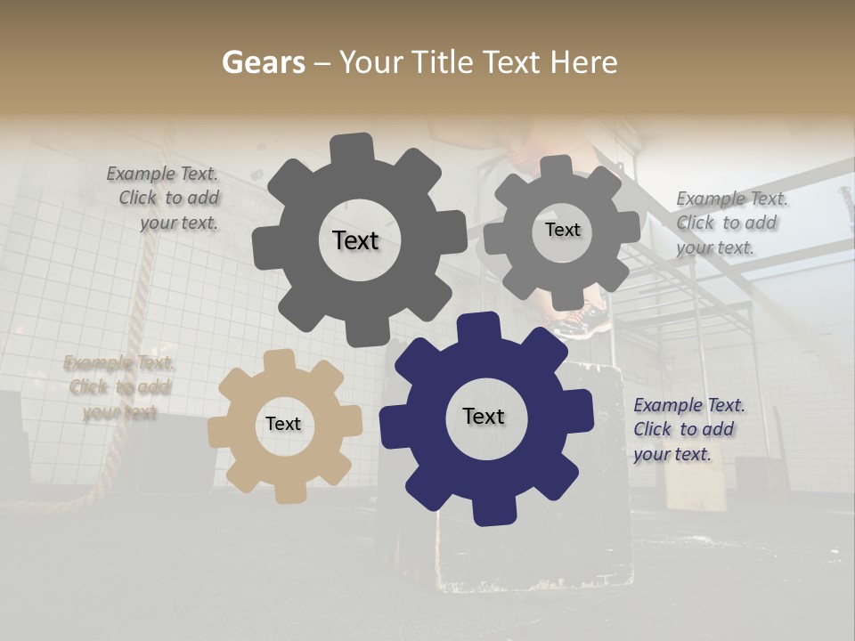 A Woman Performing A Trick On A Skateboard PowerPoint Template