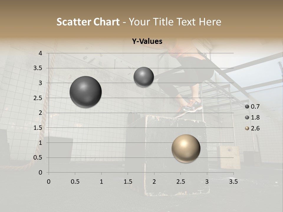 A Woman Performing A Trick On A Skateboard PowerPoint Template