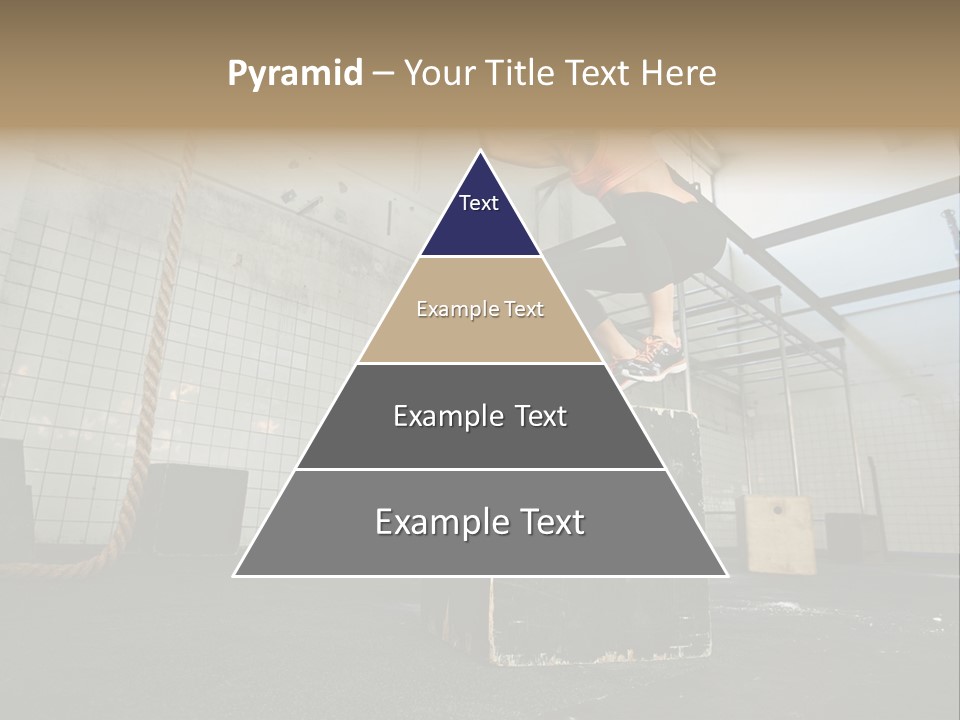 A Woman Performing A Trick On A Skateboard PowerPoint Template