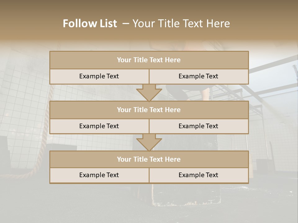 A Woman Performing A Trick On A Skateboard PowerPoint Template