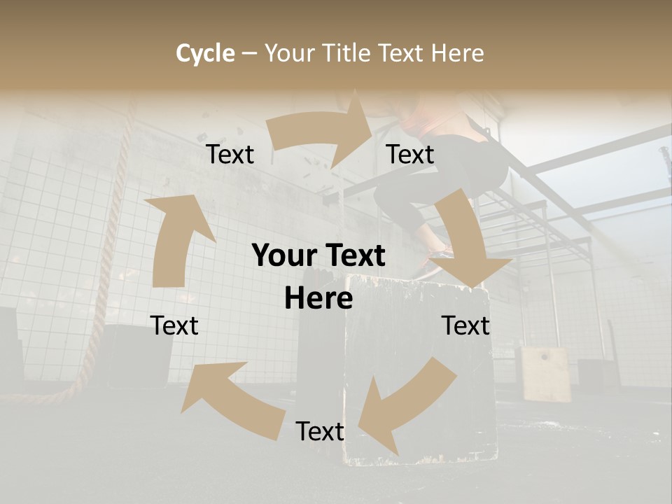 A Woman Performing A Trick On A Skateboard PowerPoint Template