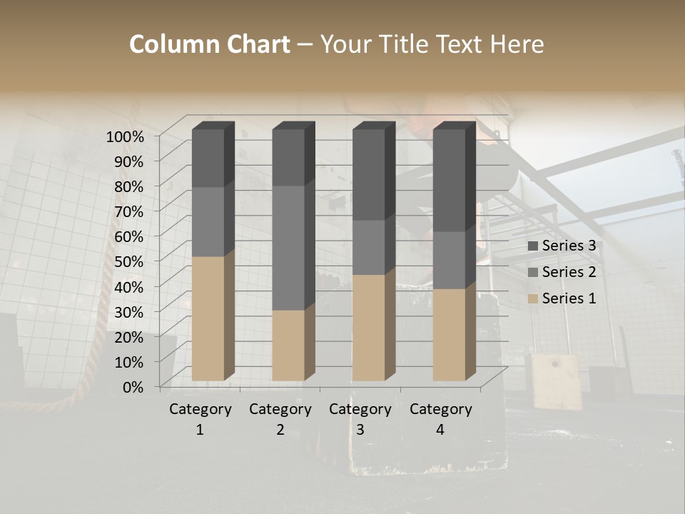 A Woman Performing A Trick On A Skateboard PowerPoint Template