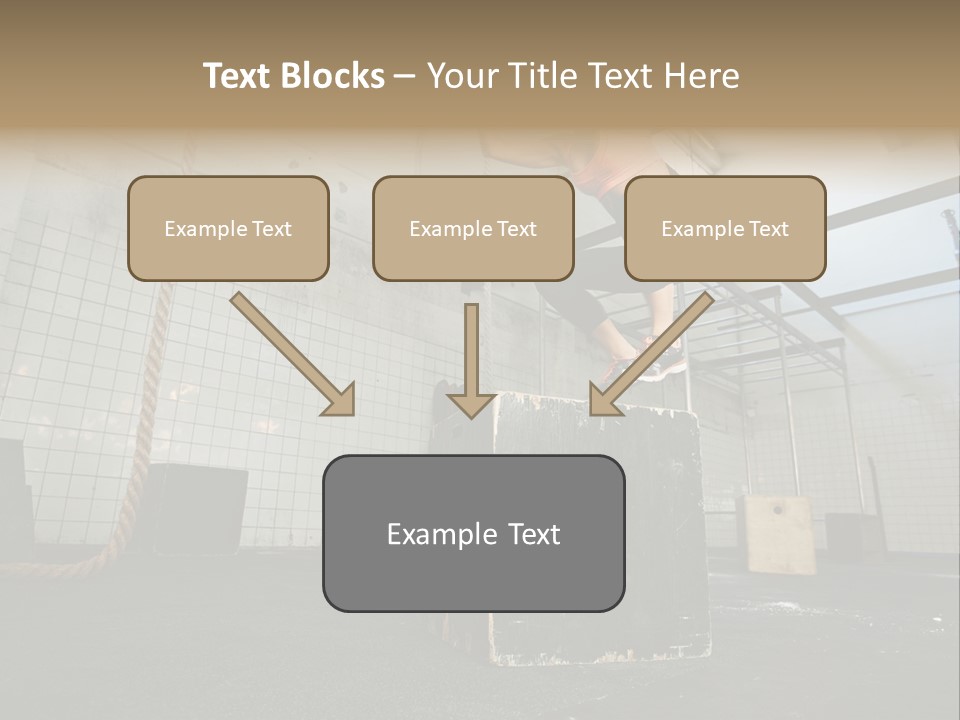 A Woman Performing A Trick On A Skateboard PowerPoint Template