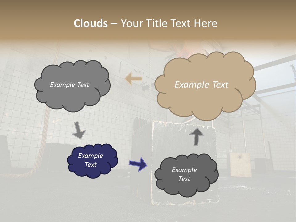 A Woman Performing A Trick On A Skateboard PowerPoint Template