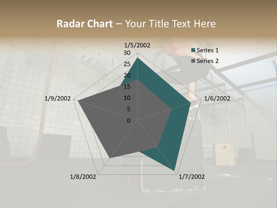 A Woman Performing A Trick On A Skateboard PowerPoint Template