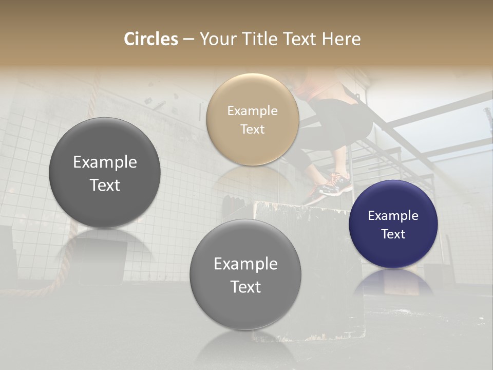 A Woman Performing A Trick On A Skateboard PowerPoint Template