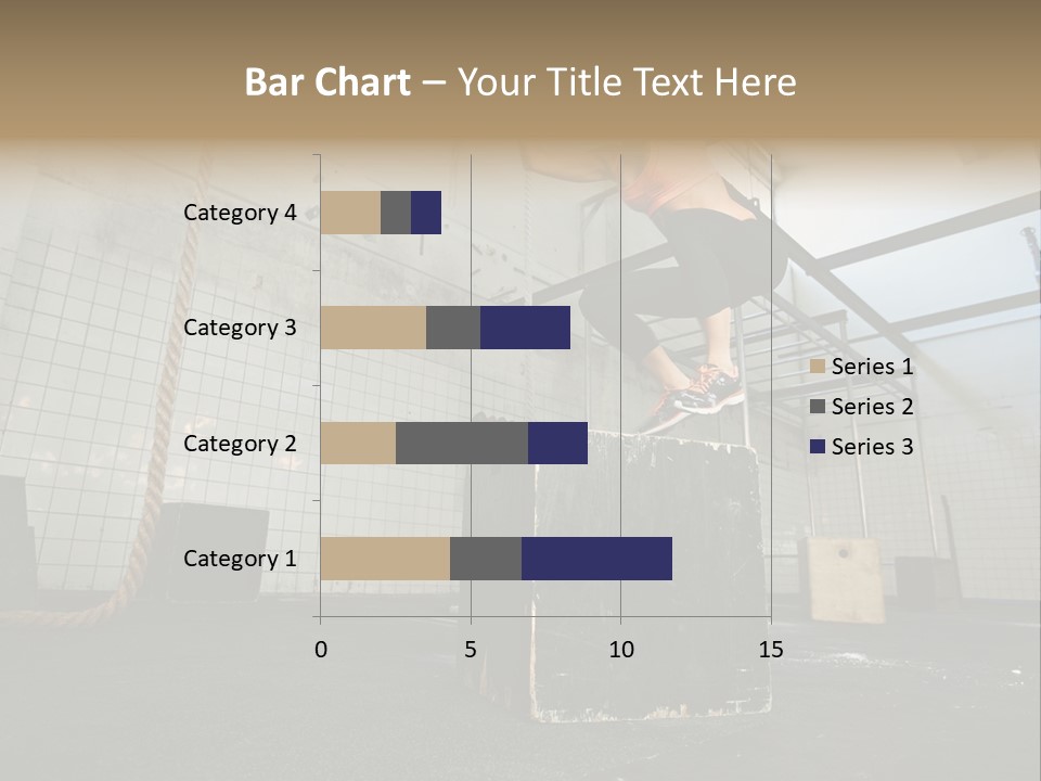 A Woman Performing A Trick On A Skateboard PowerPoint Template