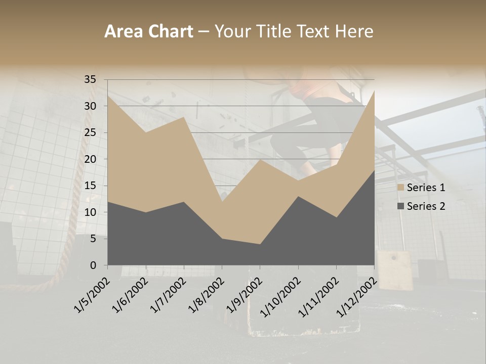 A Woman Performing A Trick On A Skateboard PowerPoint Template