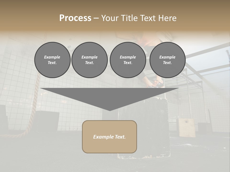 A Woman Performing A Trick On A Skateboard PowerPoint Template