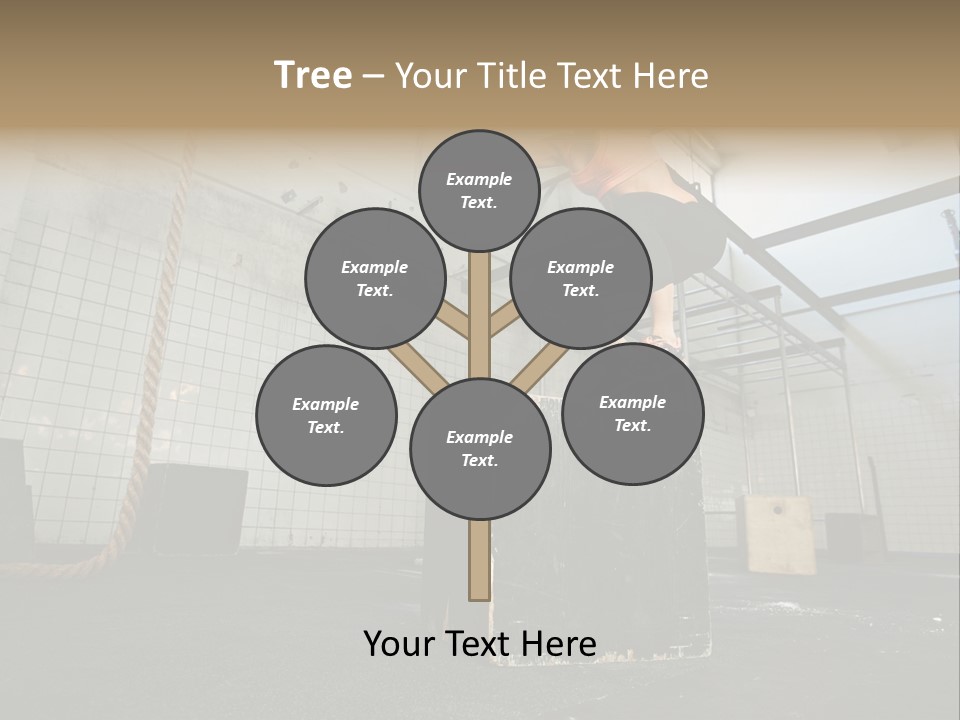 A Woman Performing A Trick On A Skateboard PowerPoint Template