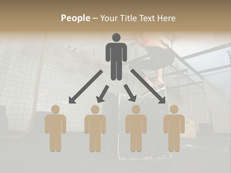 A Woman Performing A Trick On A Skateboard PowerPoint Template