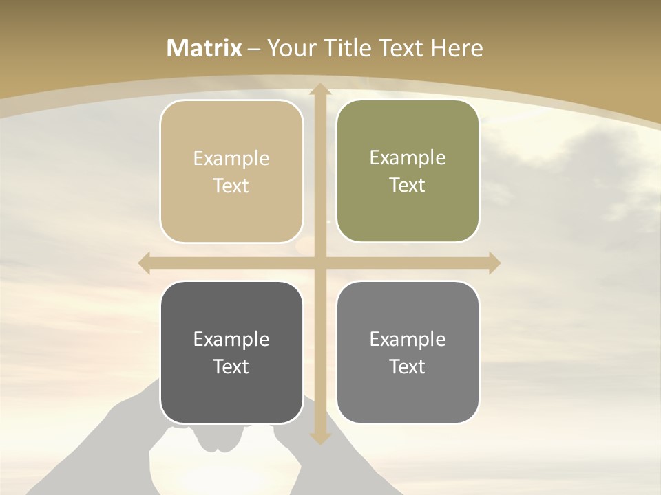 A Person Making A Heart Shape With Their Hands PowerPoint Template