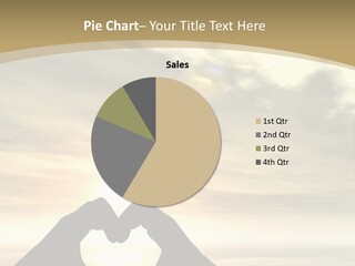 A Person Making A Heart Shape With Their Hands PowerPoint Template