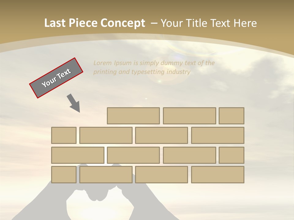 A Person Making A Heart Shape With Their Hands PowerPoint Template